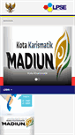 Mobile Screenshot of lpse.madiunkota.go.id