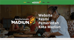 Desktop Screenshot of madiunkota.go.id